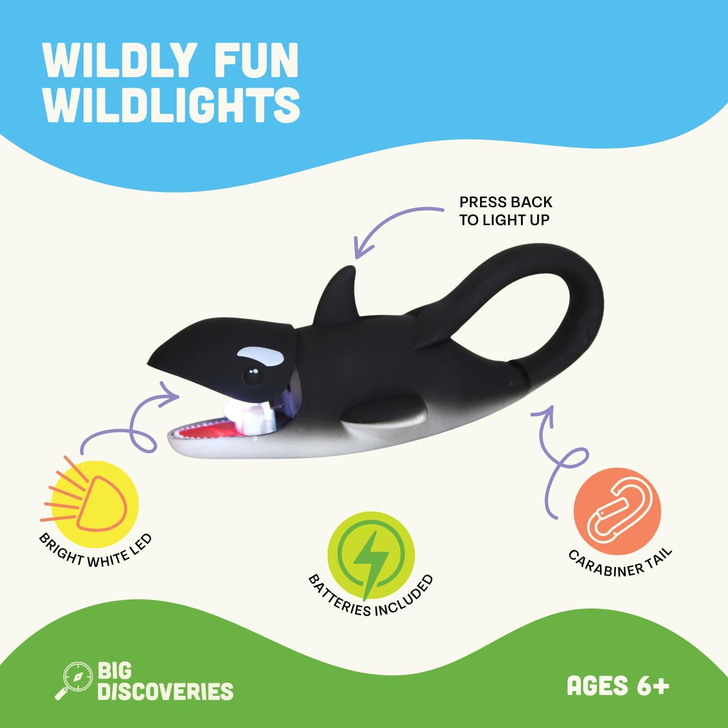 WildLight Animal Flashlight -  Assorted Styles