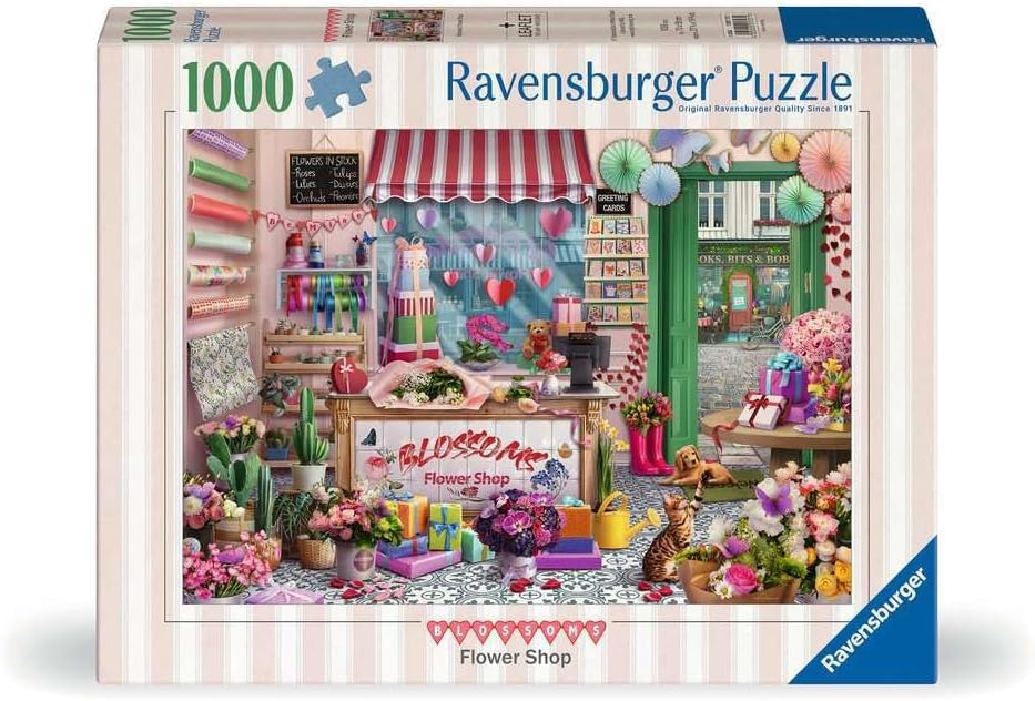Blossoms Flower Shop 1000 Piece Puzzle