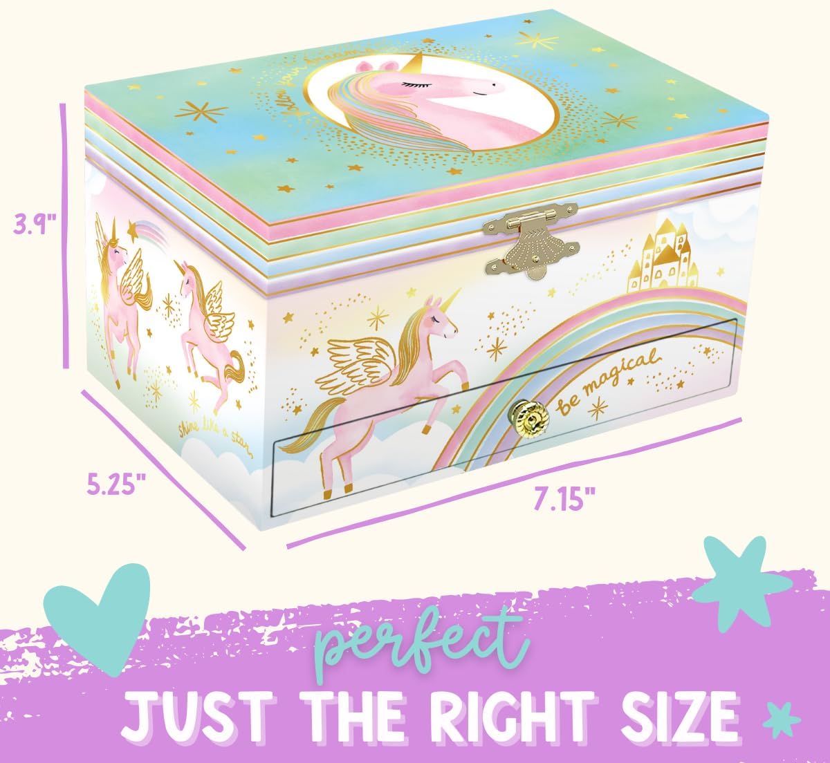 Musical Jewelry Box - Unicorn