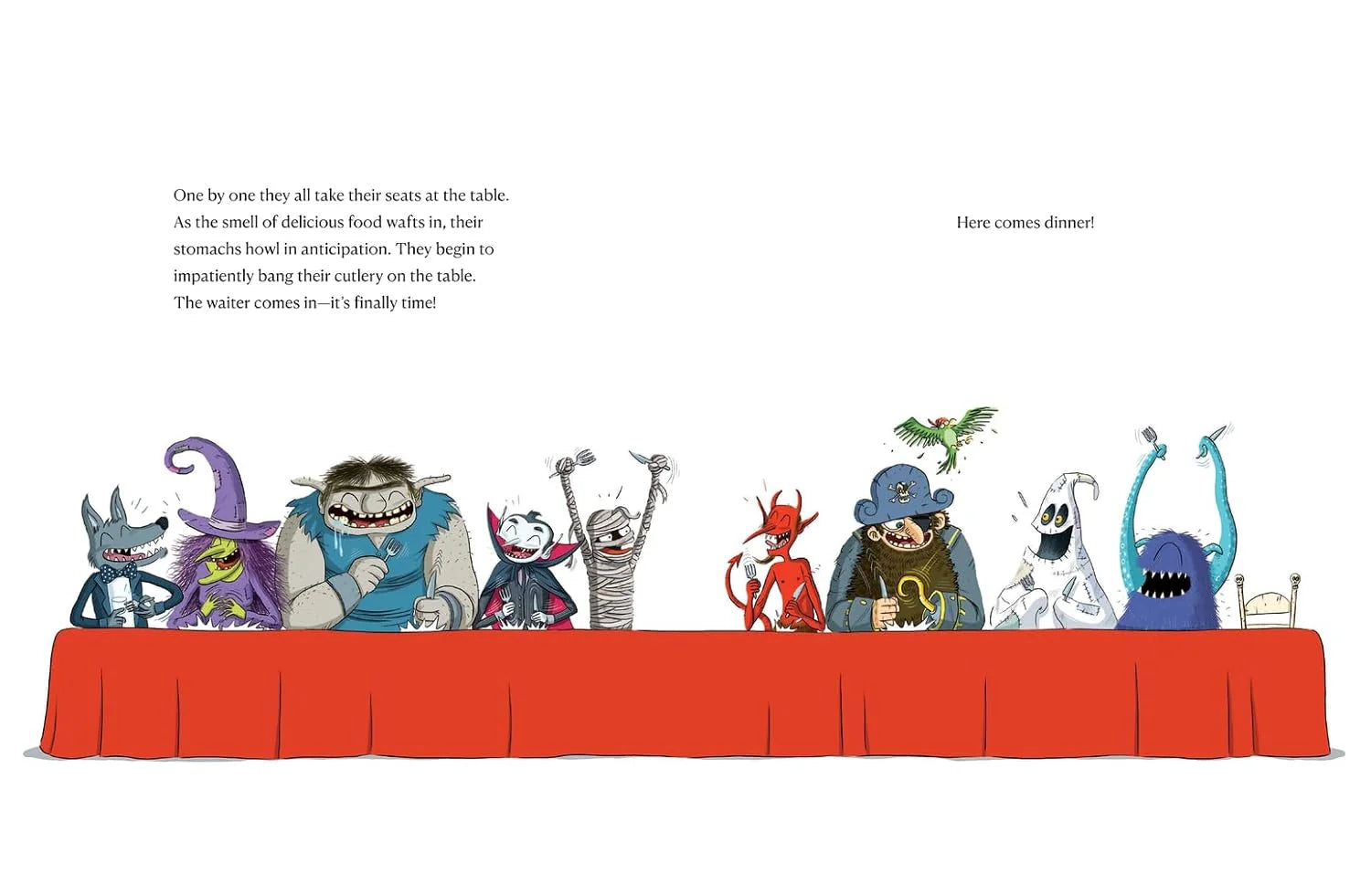 A Monster's Meal: A Lift-the-Flap Picture Book