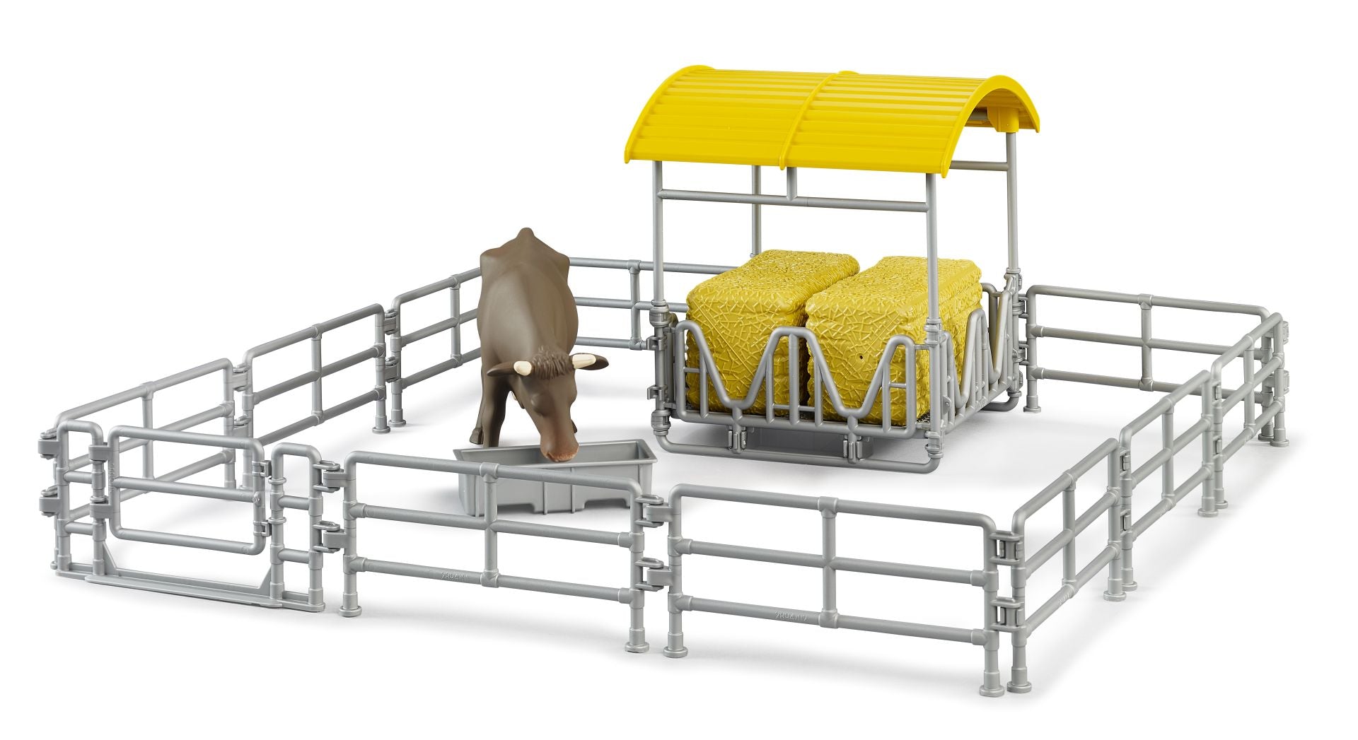 Hay Rack W Fence and Trough