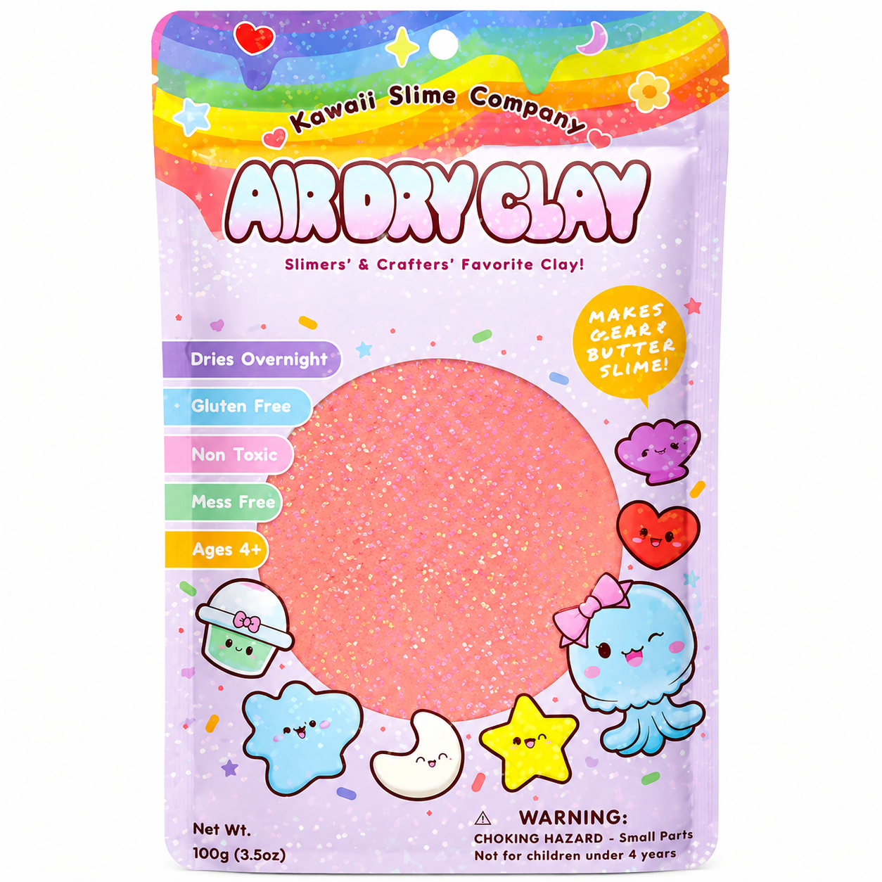 Coral Air Dry Clay