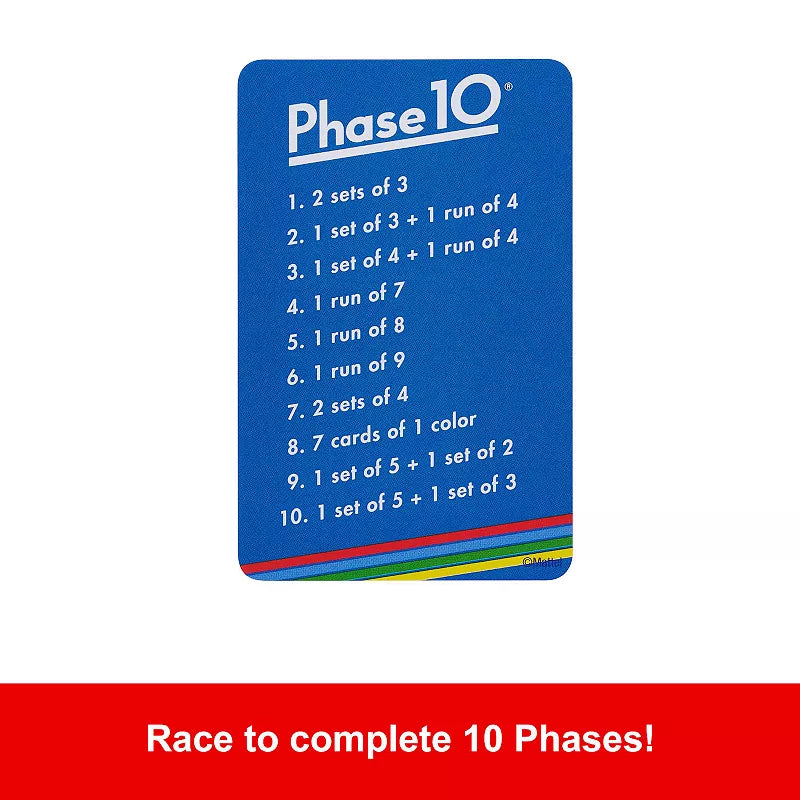 Phase 10 Card Game