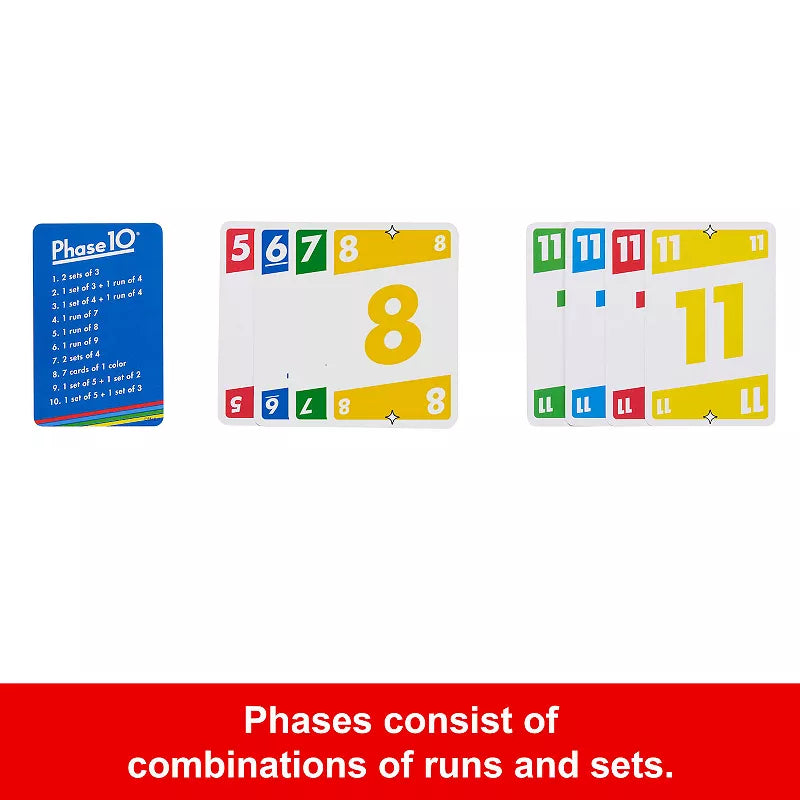 Phase 10 Card Game
