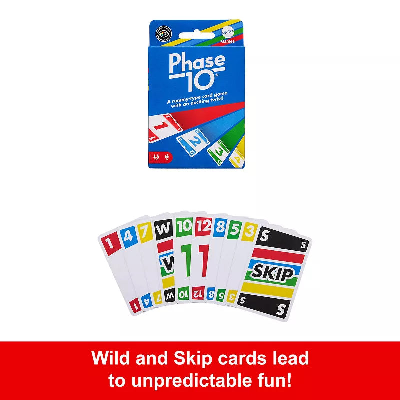 Phase 10 Card Game