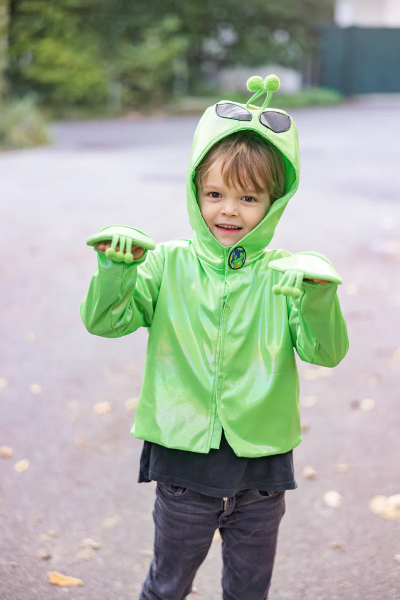 Galaxy Invader Jacket with Hood - Size 5-6