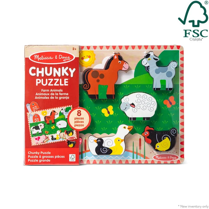 Farm Chunky Puzzle 8 Pieces