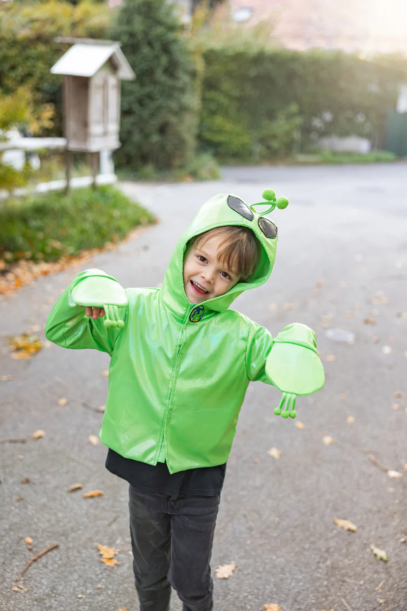 Galaxy Invader Jacket with Hood - Size 5-6