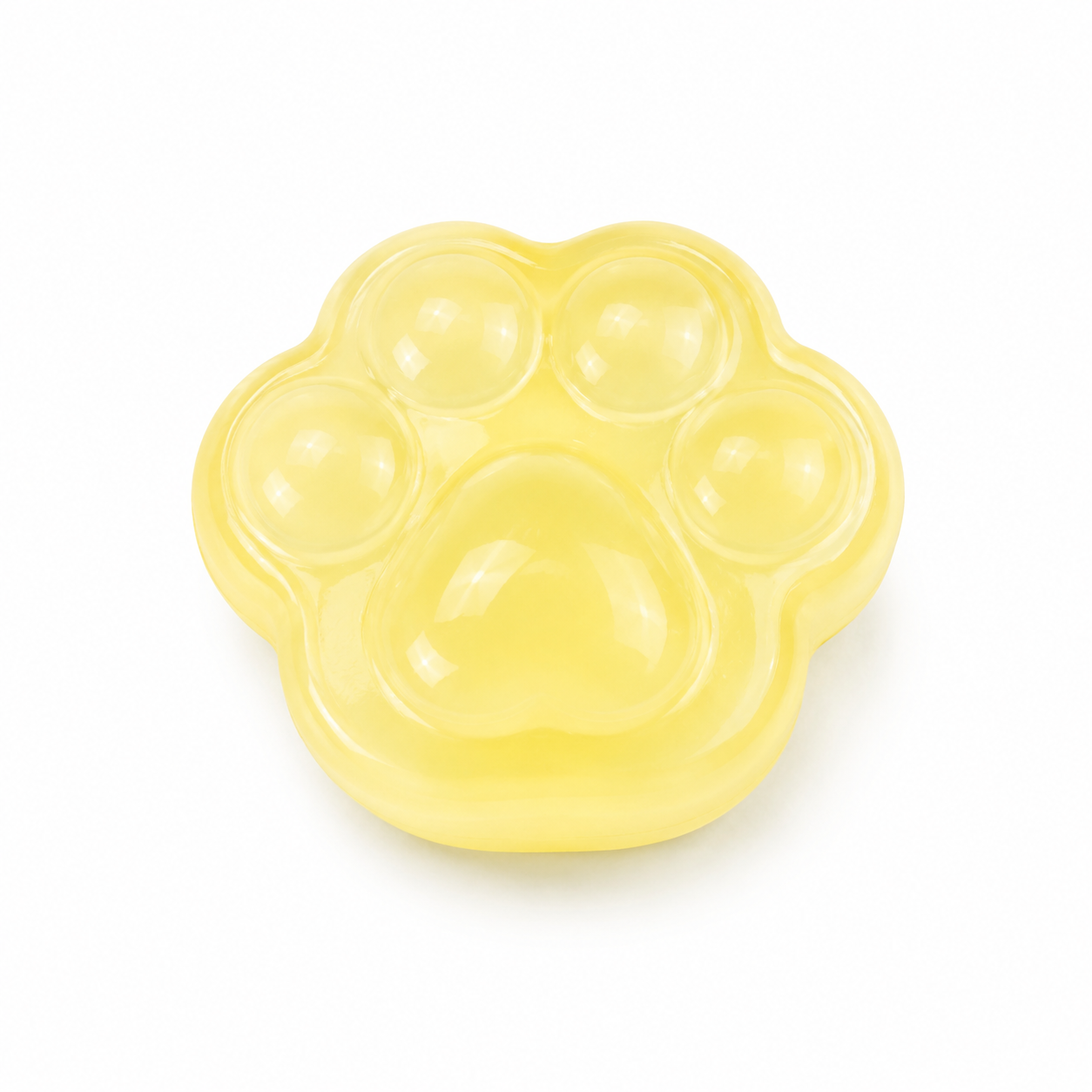 Chubby Chibi Pearl Kitty Paw Sensory Toy