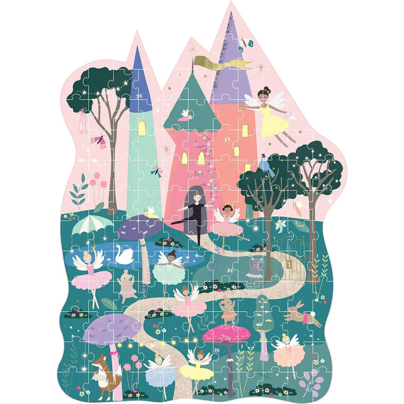Enchanted 120 Piece Shaped Puzzle