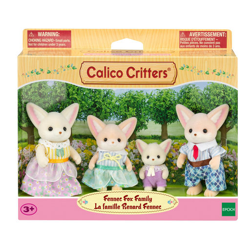 Calico Critters Fennec Fox Family