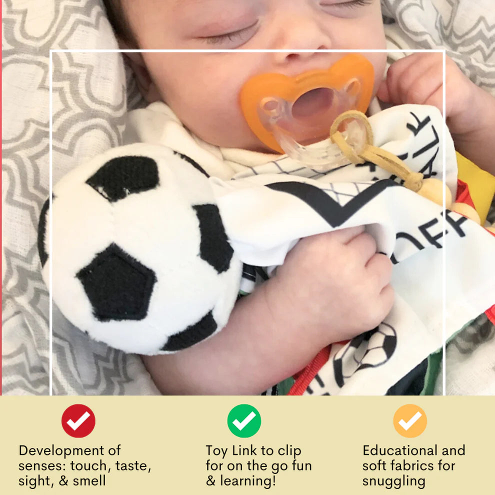 Soccer Learning Lovey Toy