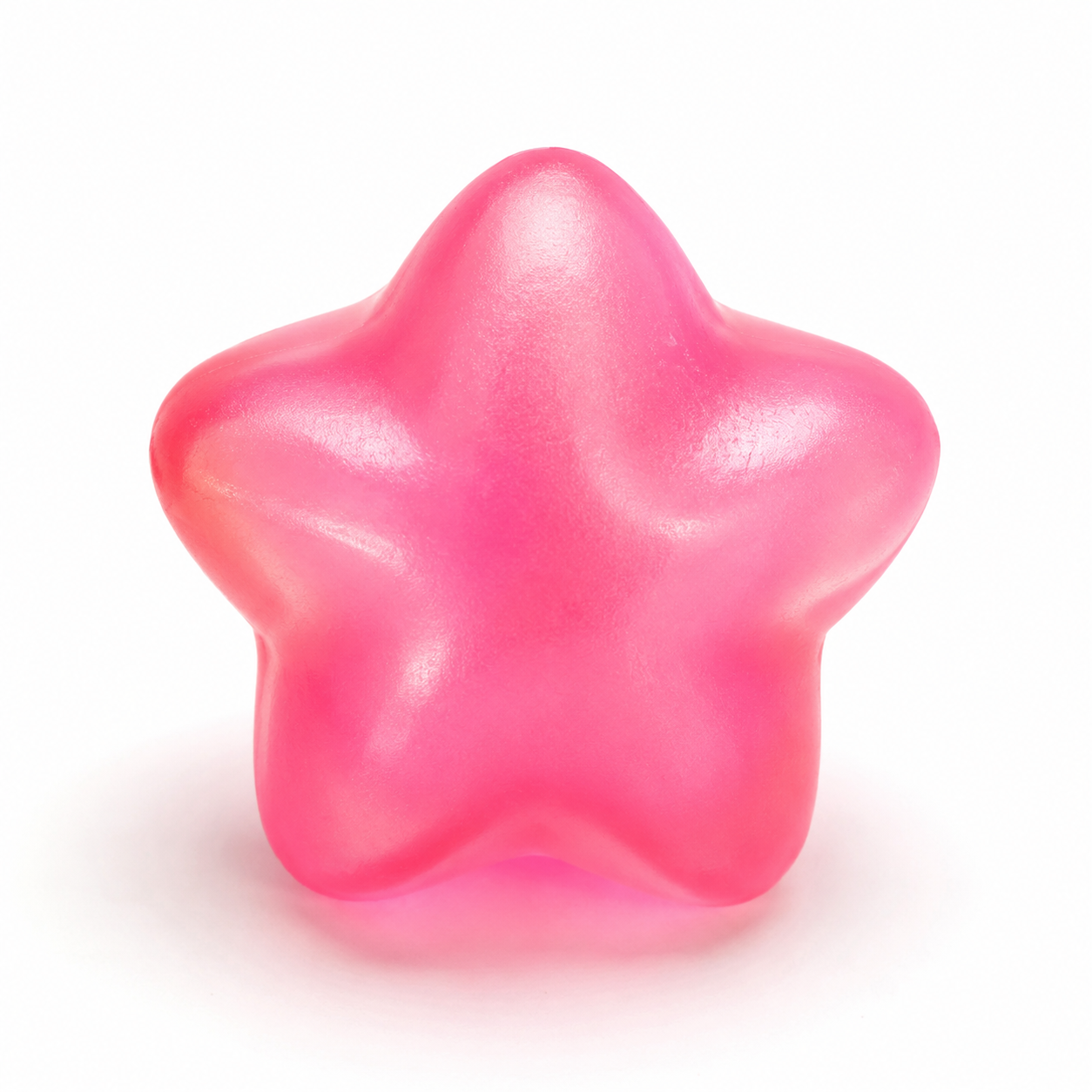 Chubby Chibi Frosted Star Sensory Toy