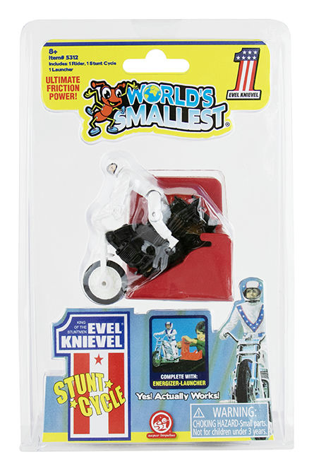 World's Smallest Evel Knievel Stunt Cycle