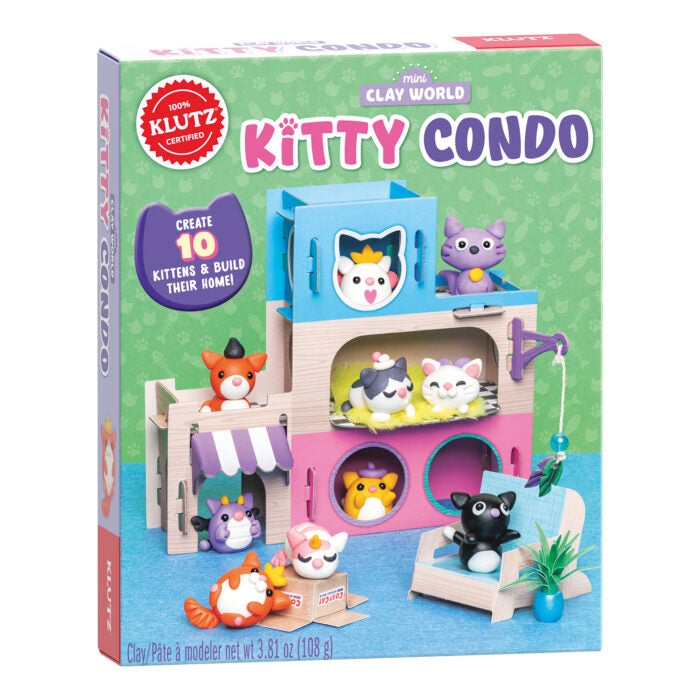 KLUTZ Mini Clay World Kitty Condo