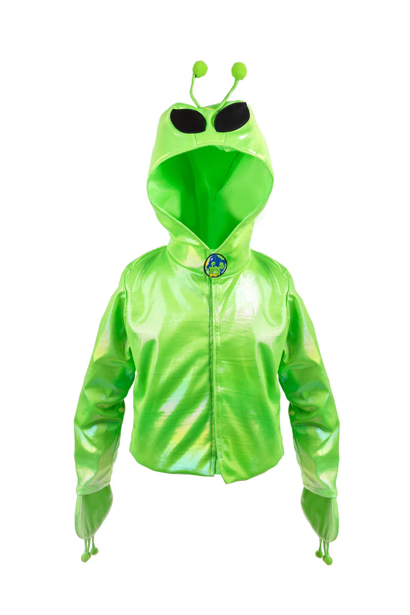 Galaxy Invader Jacket with Hood - Size 5-6