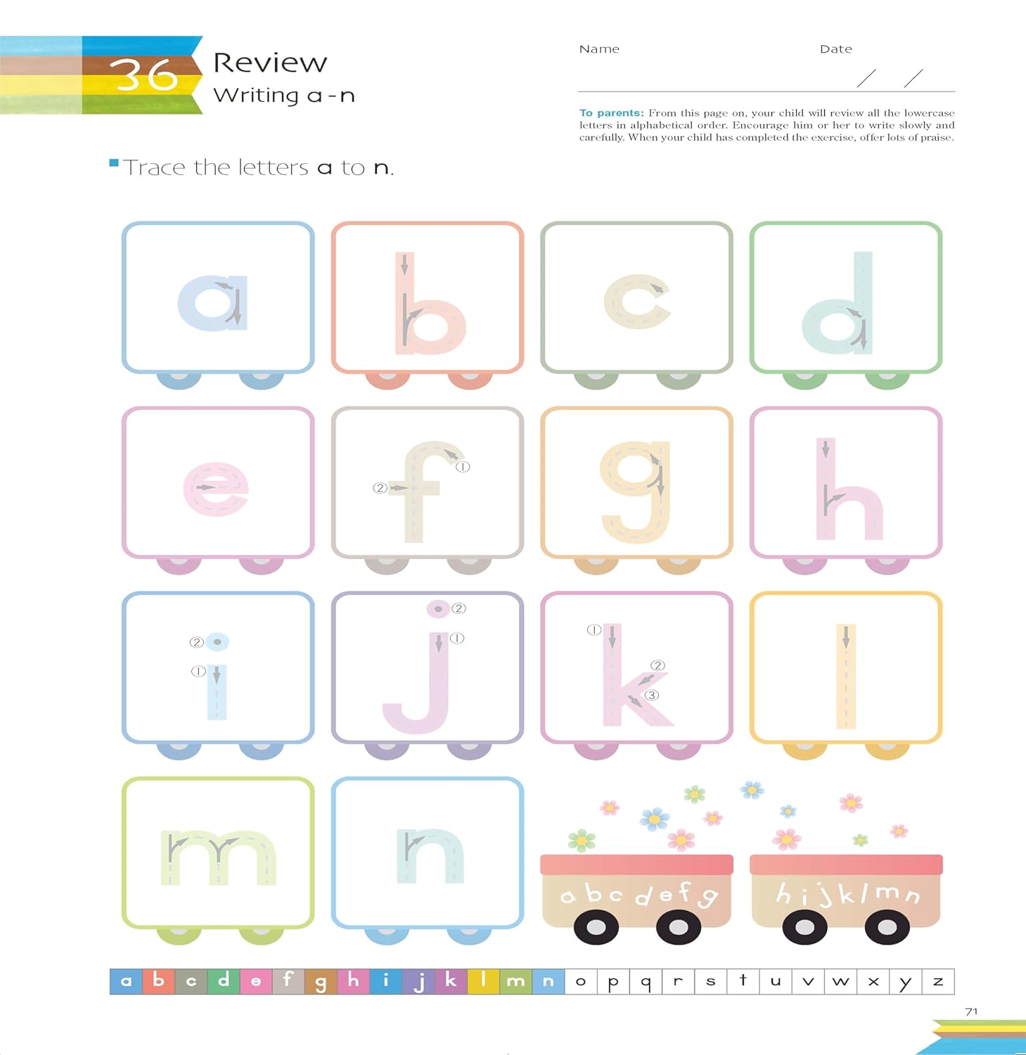 1St Book Lowercase Letters-New