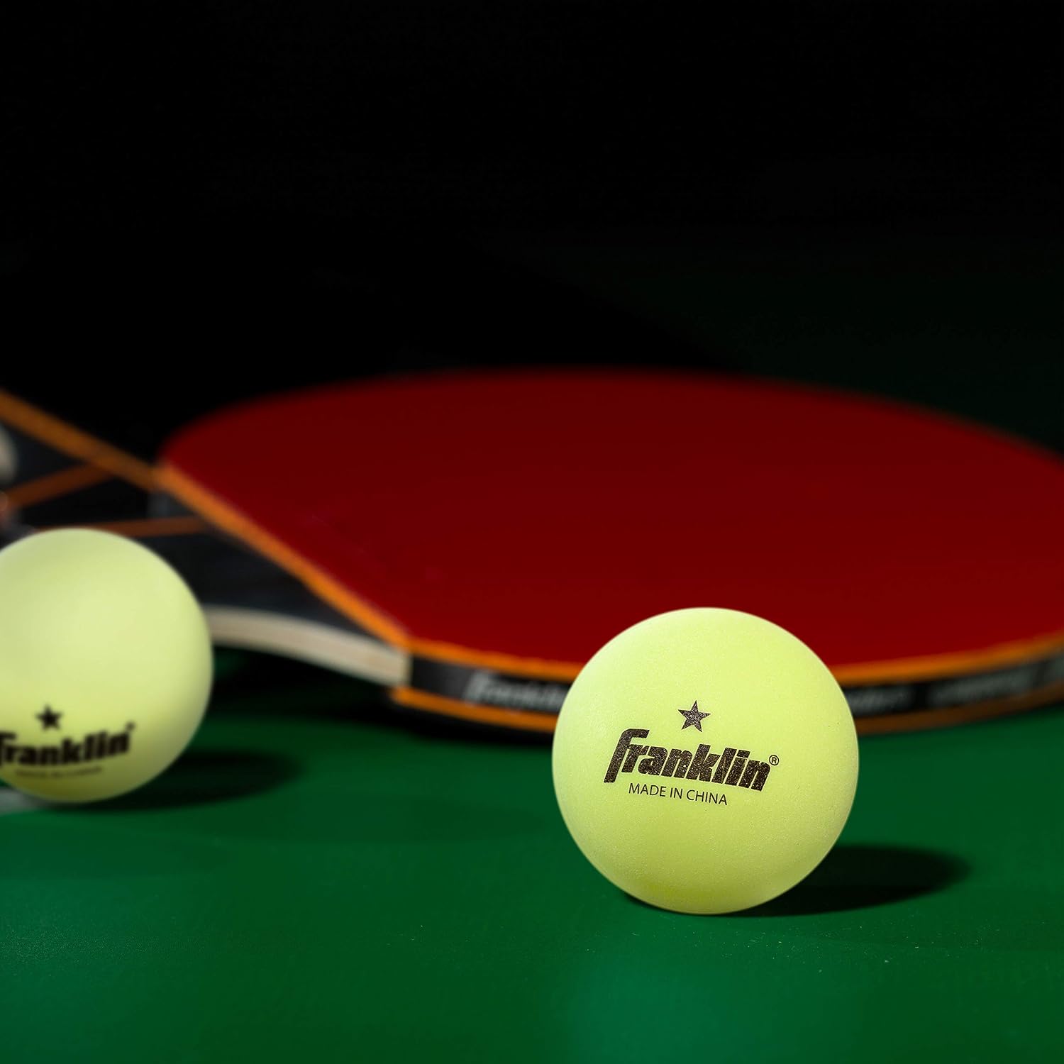 40mm 1 Star Glow Table Tennis Balls