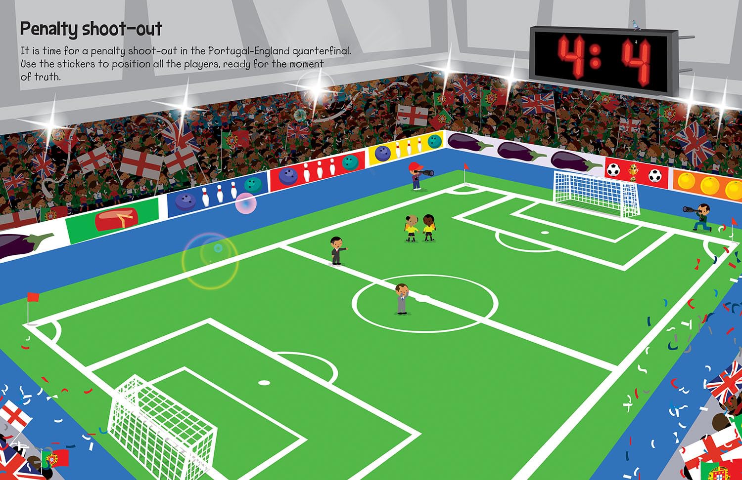 555 Sticker Fun Soccer