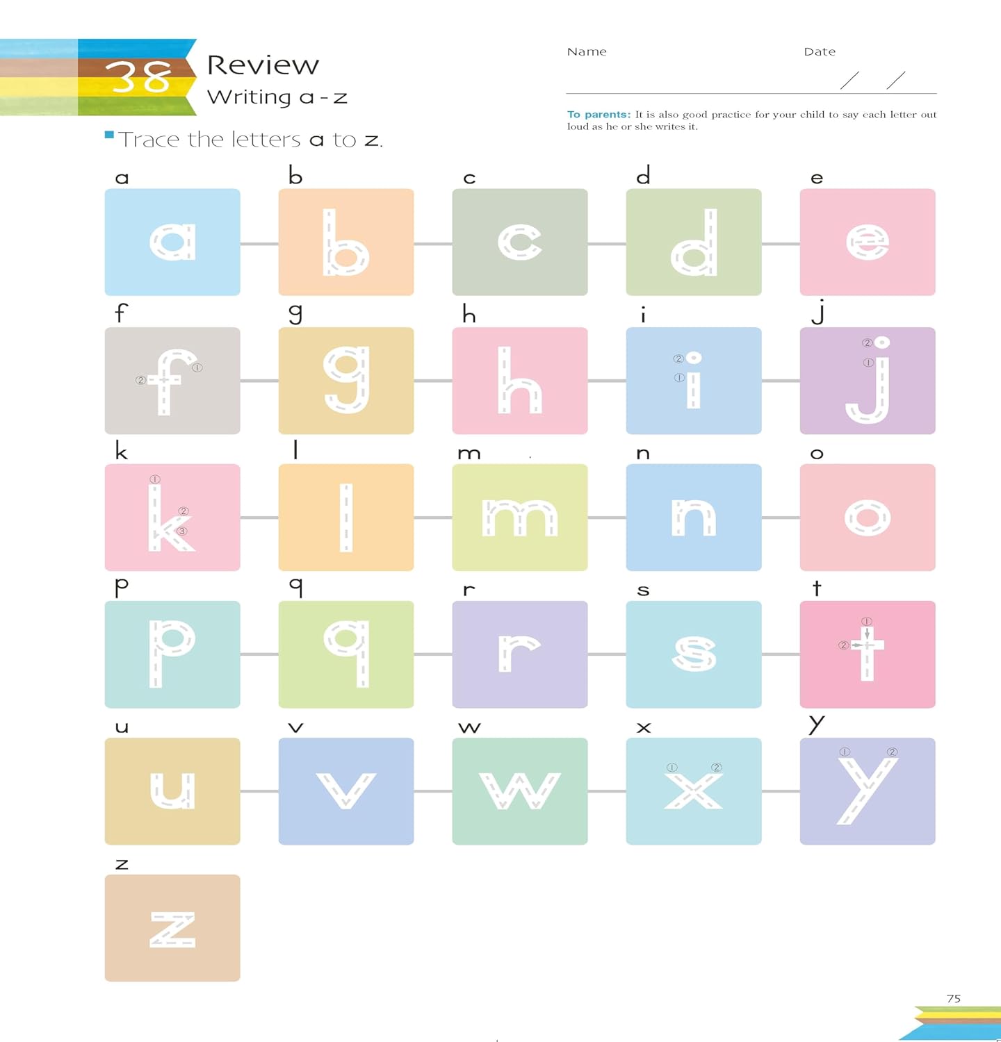 1St Book Lowercase Letters-New