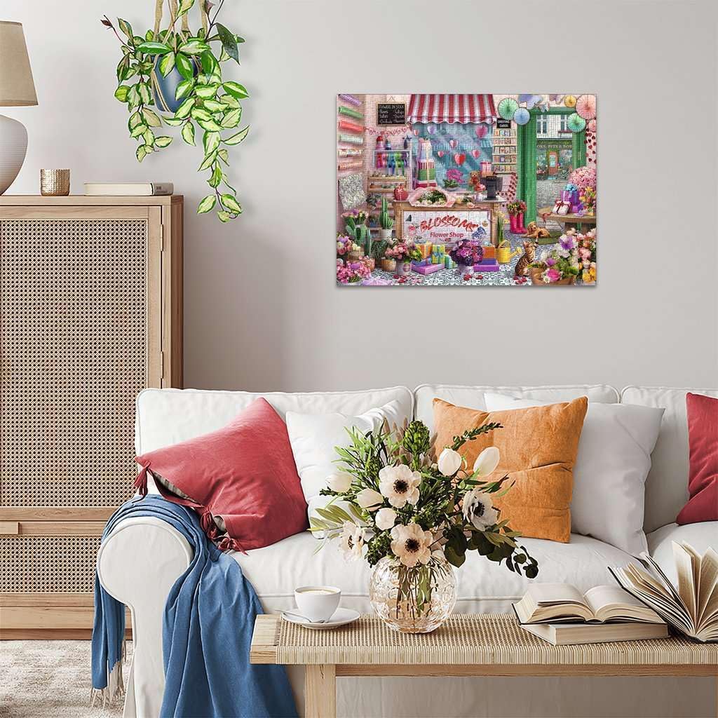 Blossoms Flower Shop 1000 Piece Puzzle