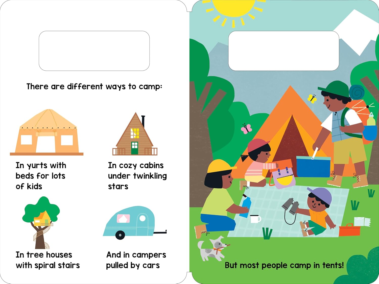 My First Book of Camping Board