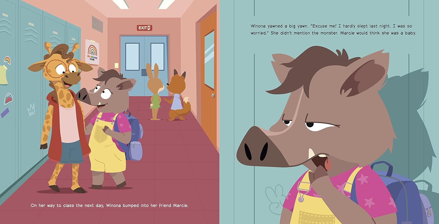 The Worry Warthog: A Story about Anxiety - Paperback