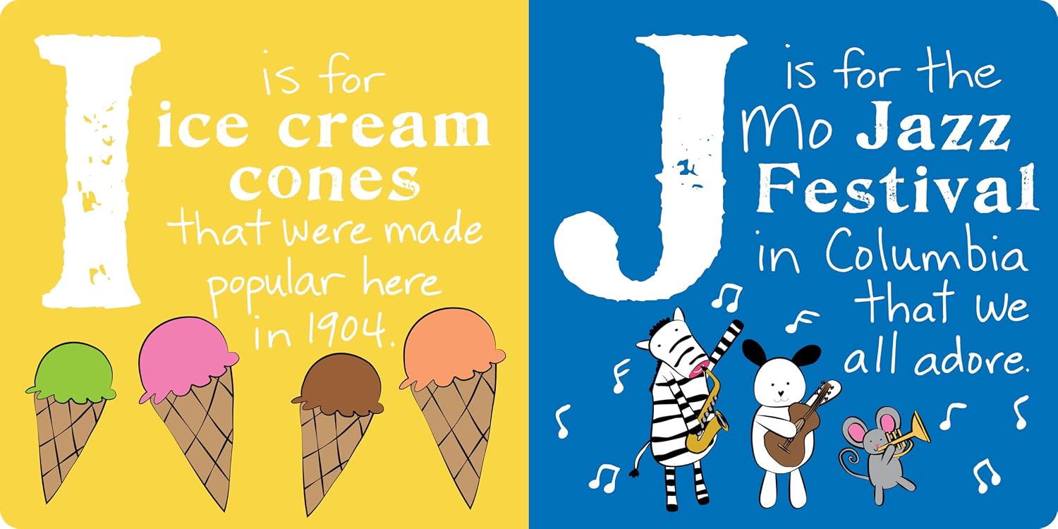Abc's of Missouri Board Book
