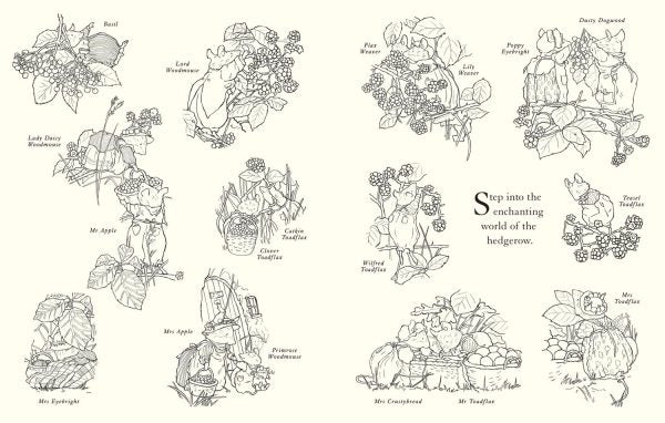 Brambly Hedge Festive Coloring