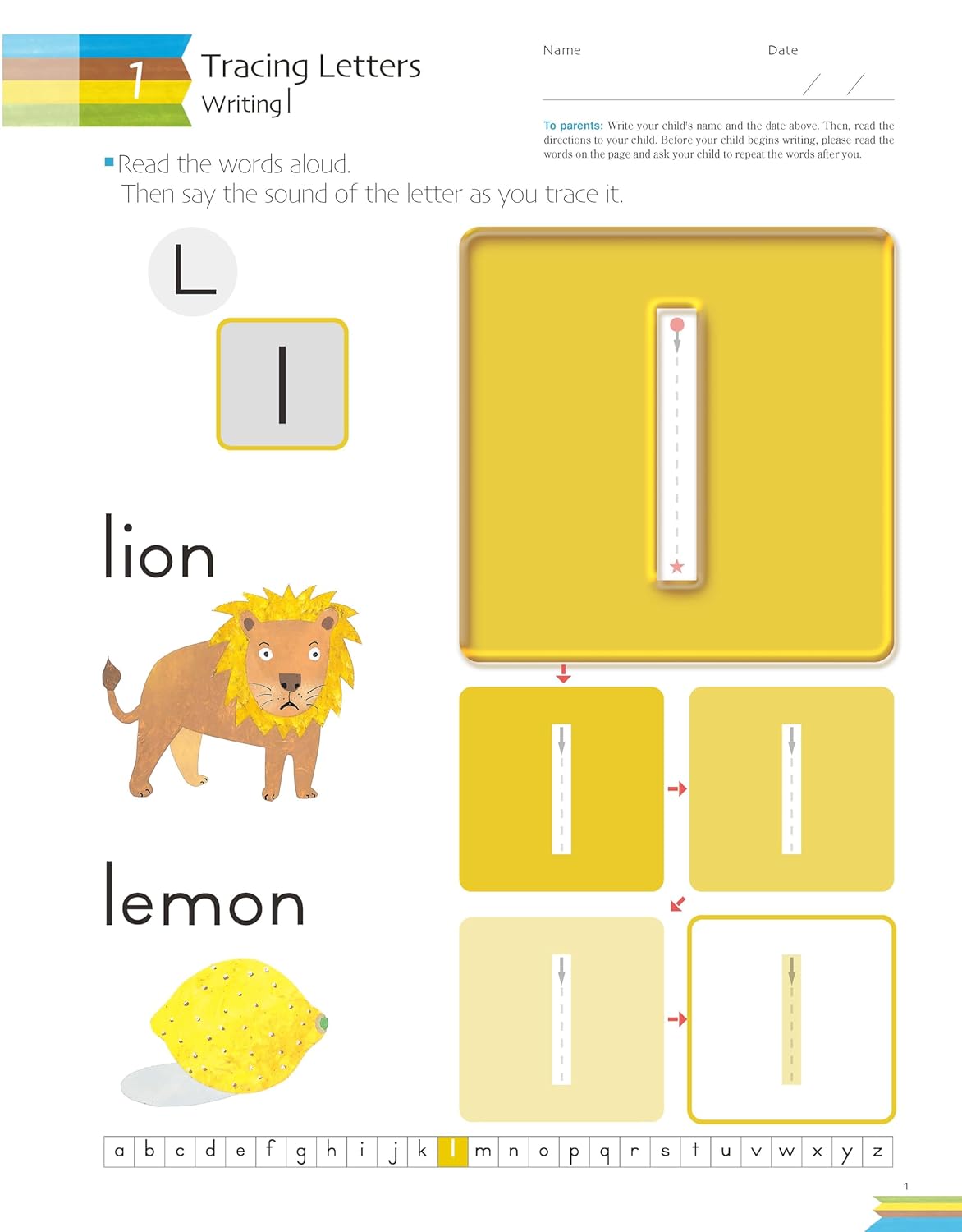 1St Book Lowercase Letters-New
