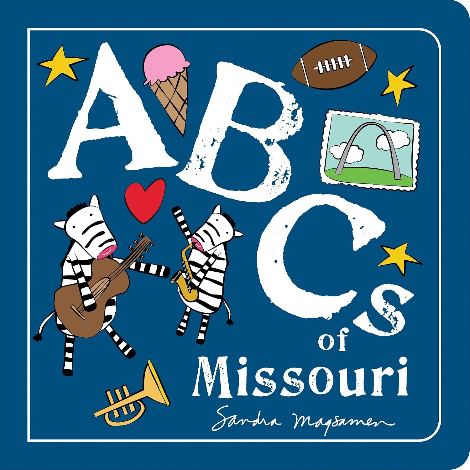 Abc's of Missouri Board Book