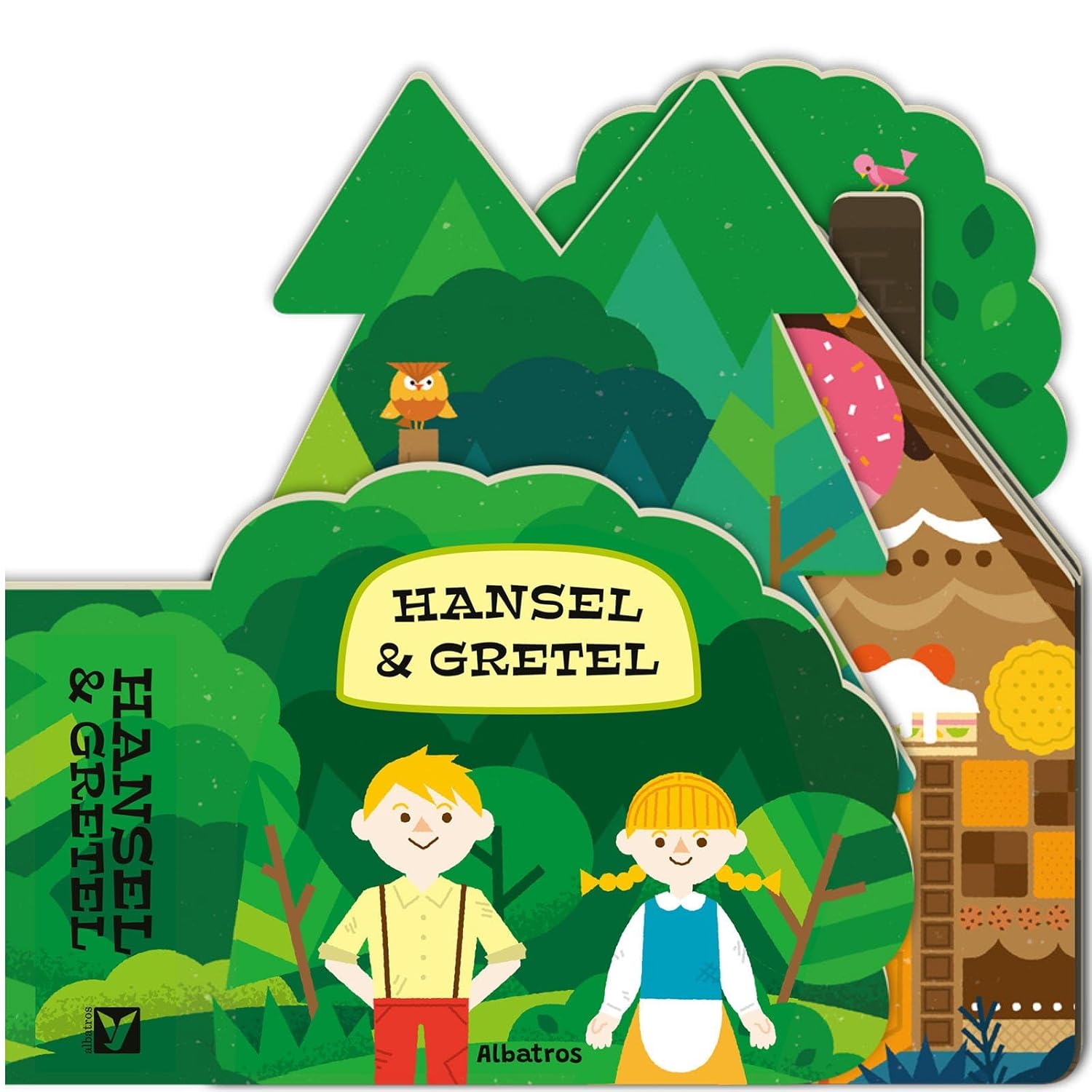 Hansel & Gretel Shaped Board Book