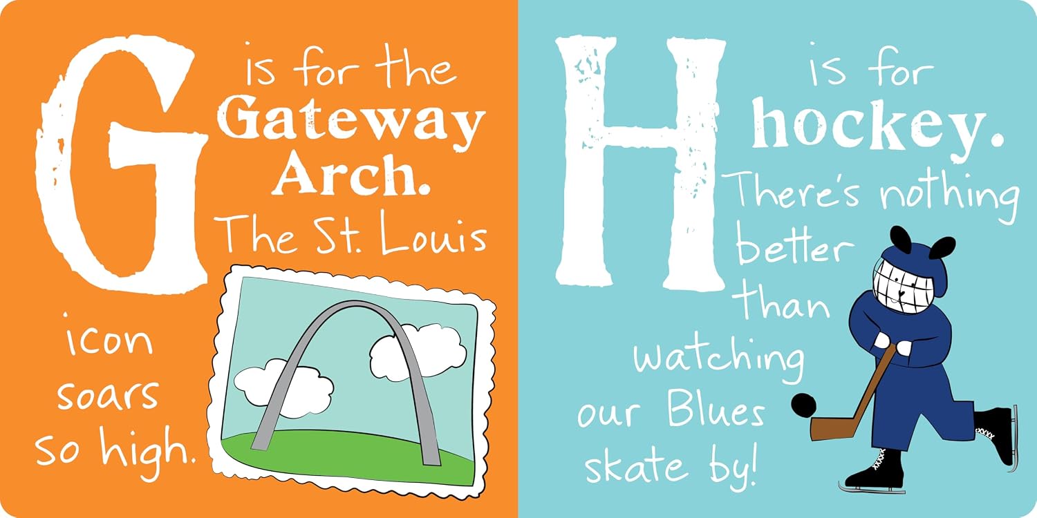 Abc's of Missouri Board Book