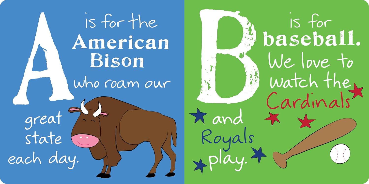 Abc's of Missouri Board Book