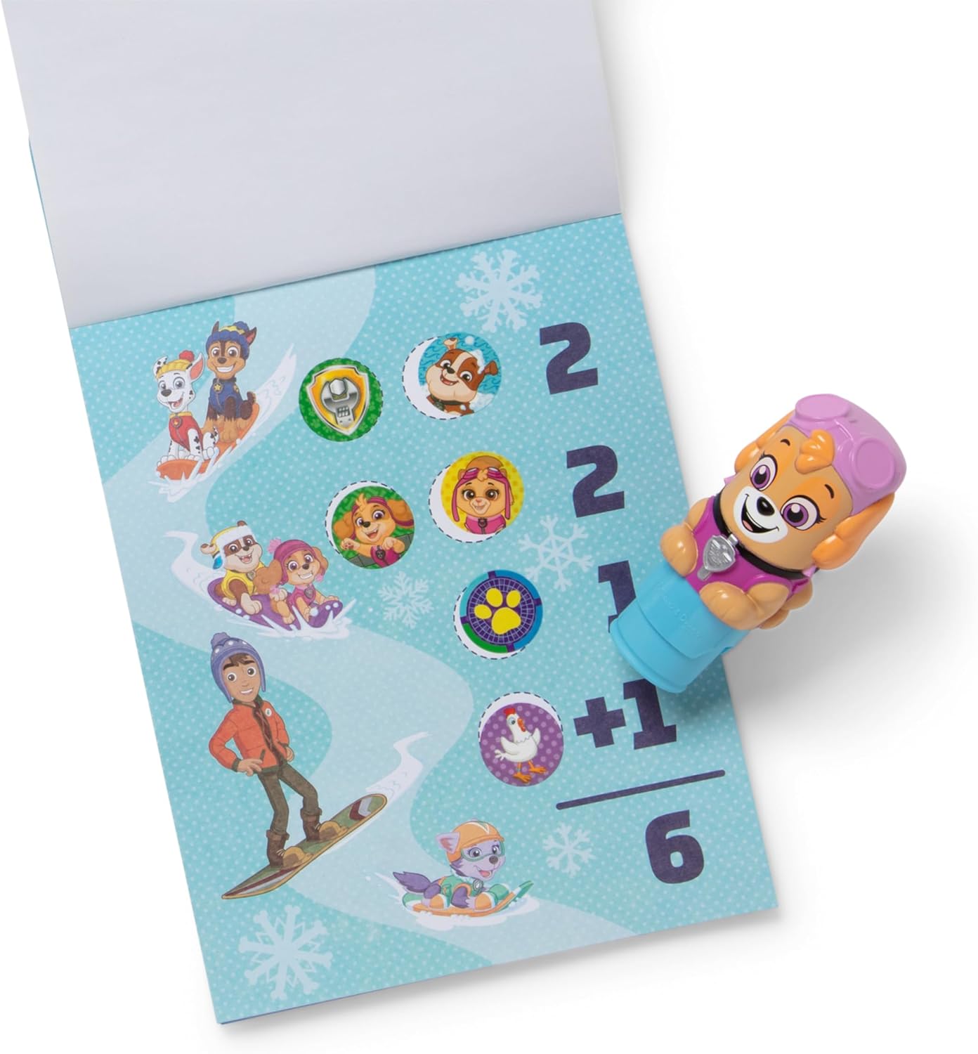 Sticker Wow Skye Paw Patrol