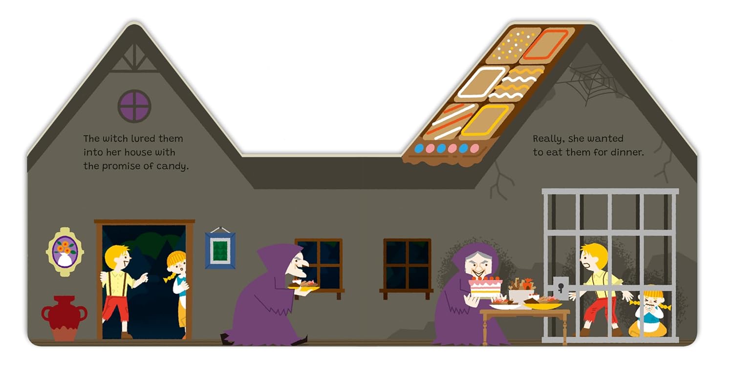 Hansel & Gretel Shaped Board Book