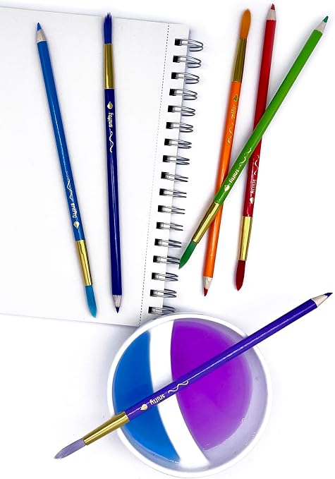 Lil' Color Brush Chunky Watercolor Pencil & Paintbrush in One - Set of 12