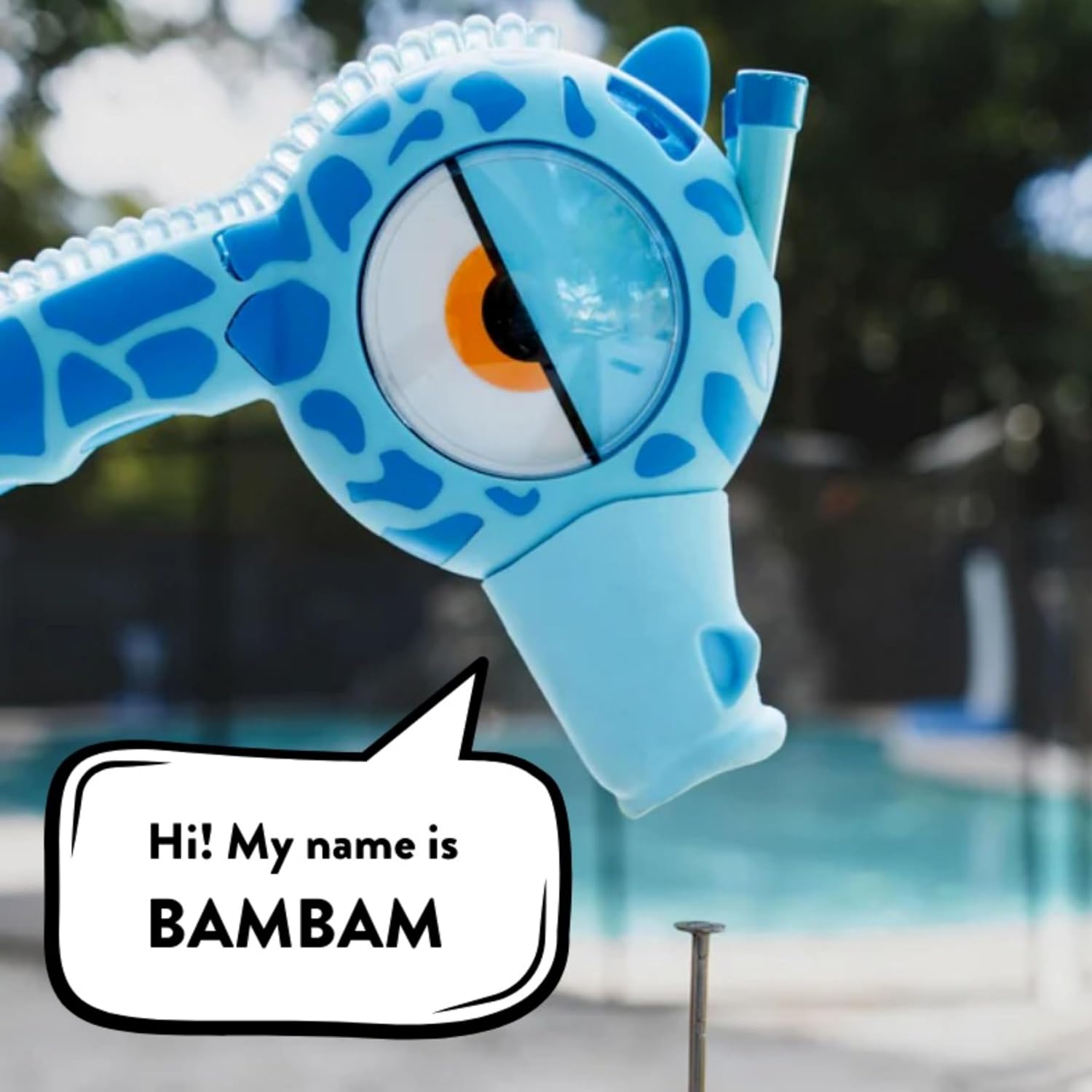 Blue Giraffe Hammer Bambam