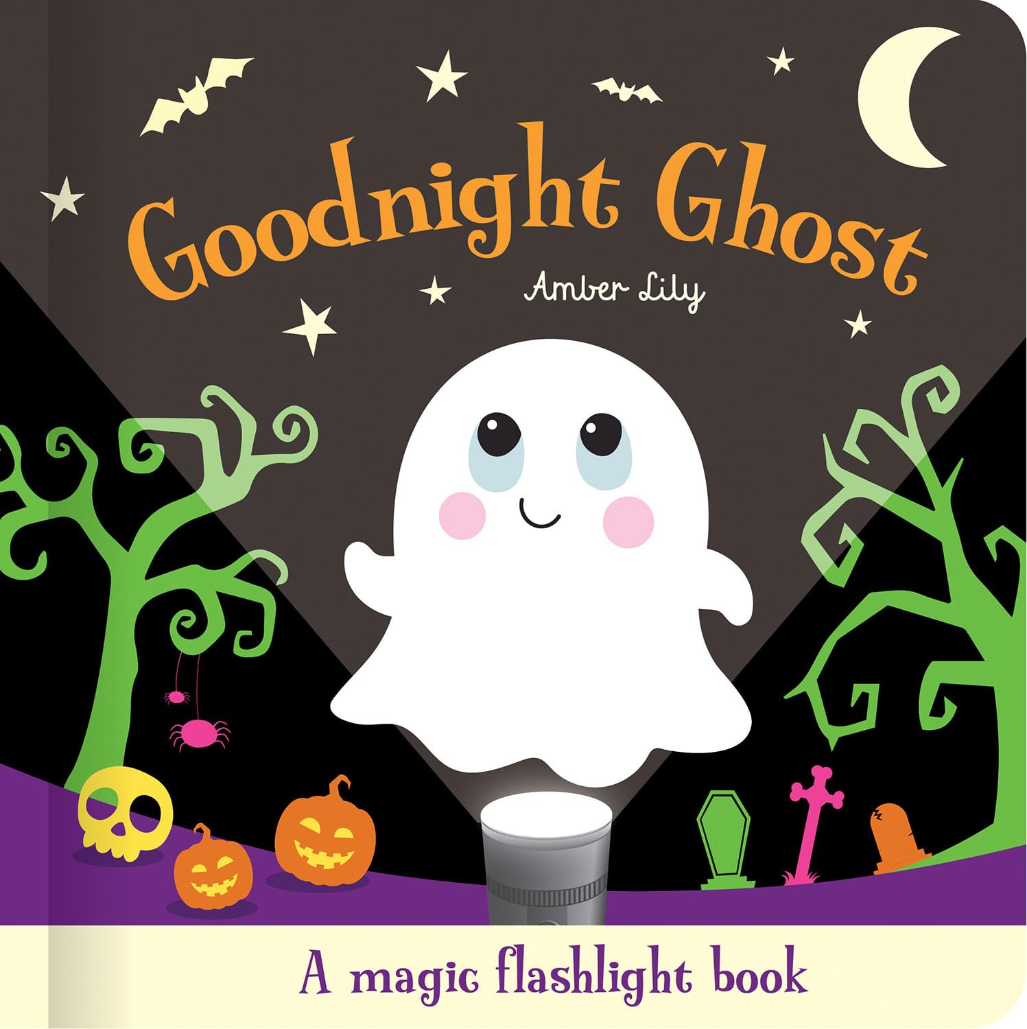 GOODNIGHT GHOST FLASHLIGHT BK