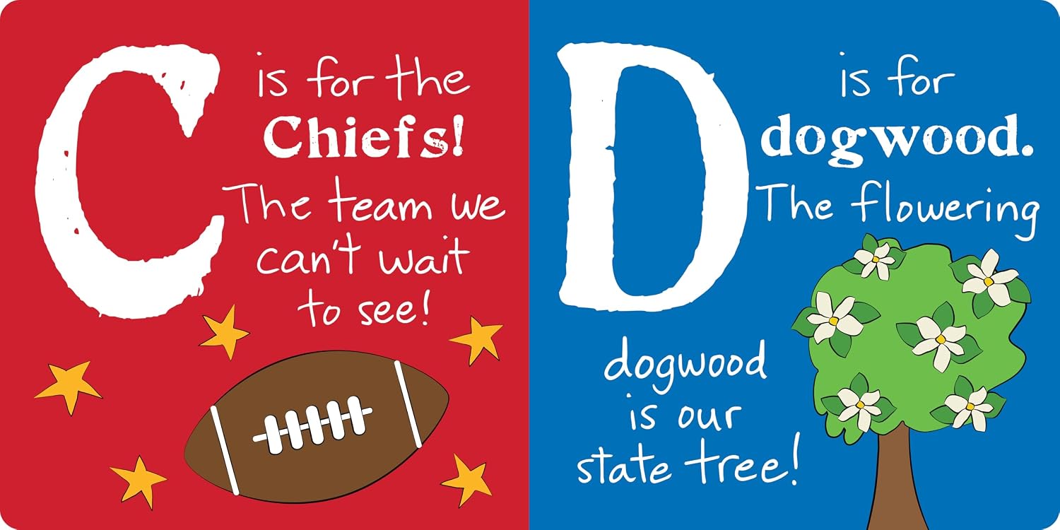 Abc's of Missouri Board Book