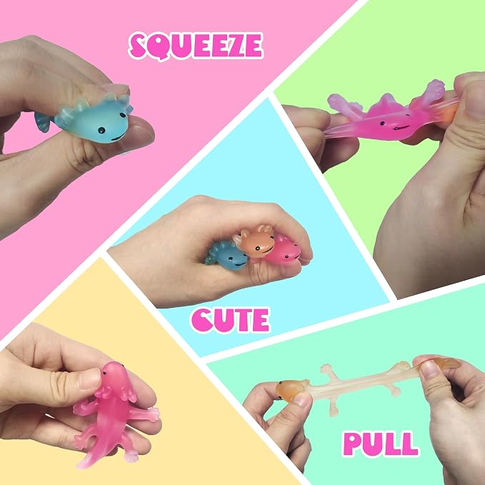 Sensory Bin Axolotl