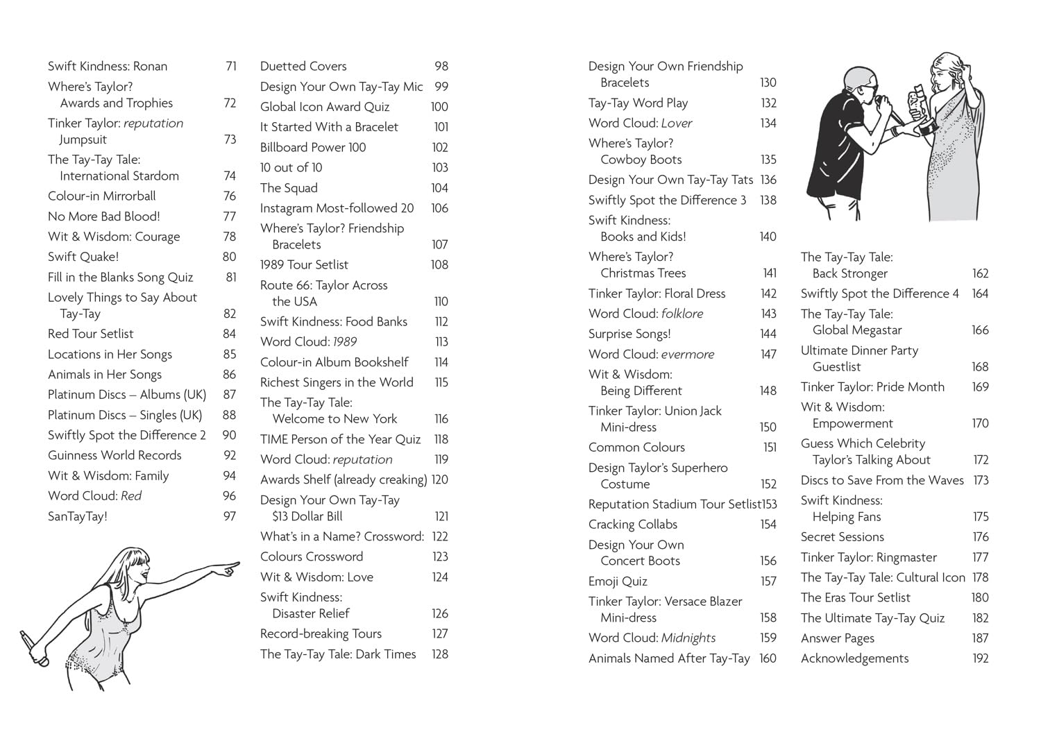 The Taylor Swift Activity Book: an Unofficial Lovefest