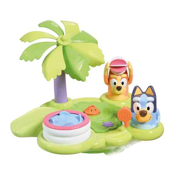 Bluey's Bath Island 5 in 1 Fountain Island