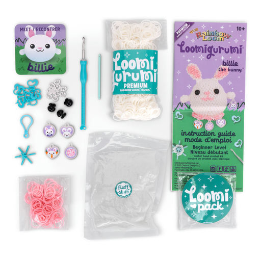 Rainbow Loom Loomigurumi Rubber Band Crochet Kit - Singles