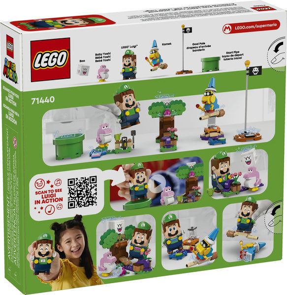 ADVENTURES WITH INTERACTIVE LEGO LUIGI