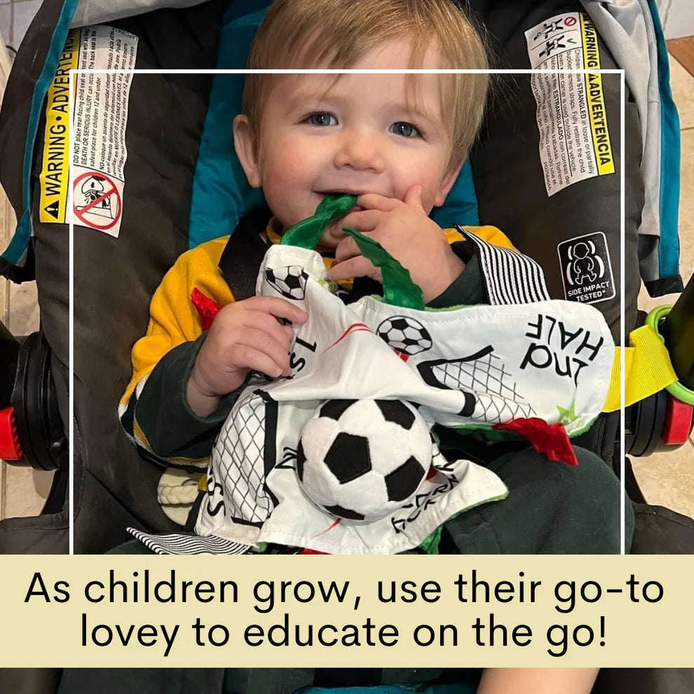 Soccer Learning Lovey Toy