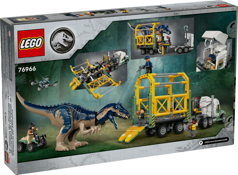 ALLOSAURUS TRANSPORT TRUCK: DINOSAUR MISSONS