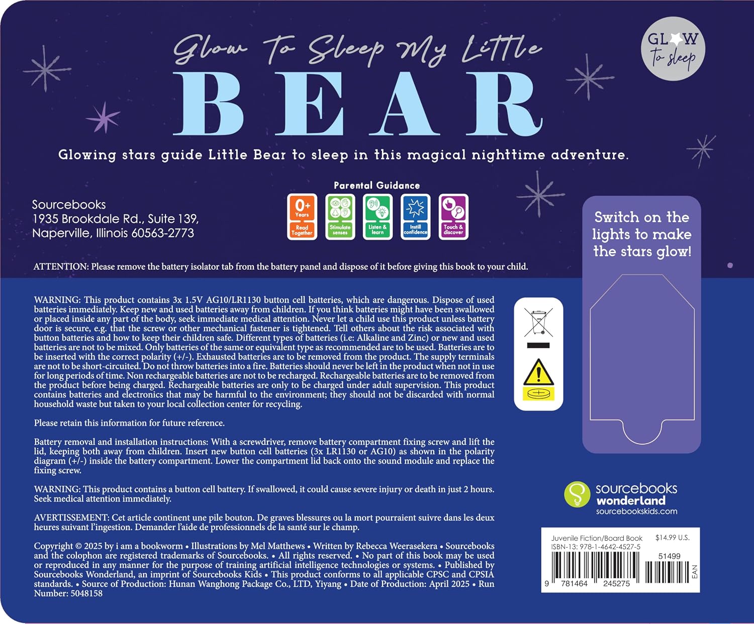 Glow to Sleep My Little Bear