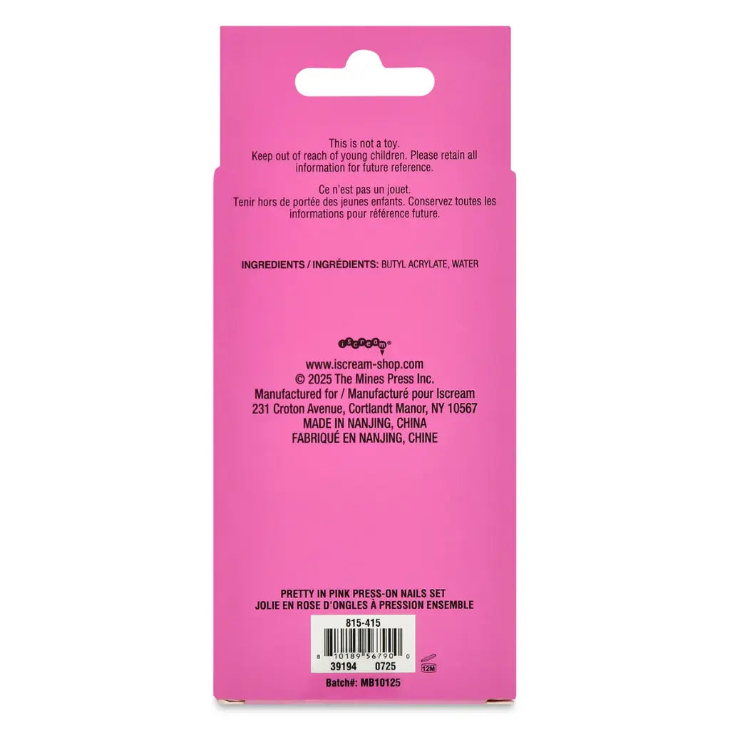 Pretty in Pink Press On Nails