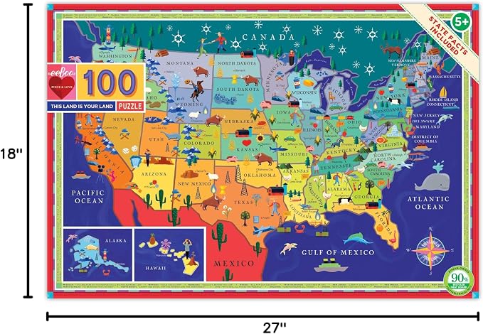 This Land is Your Land 100 Piece Puzzle